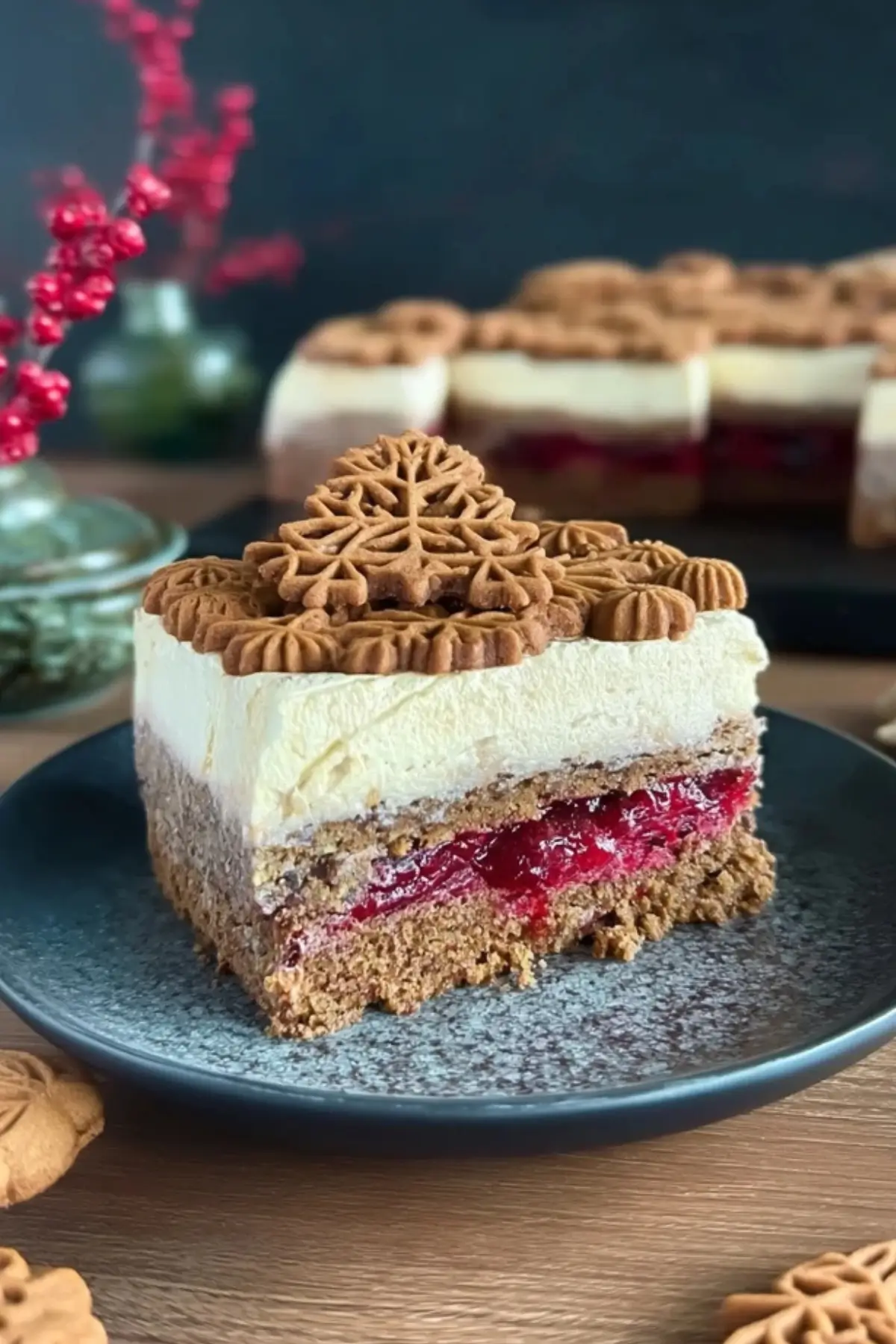 Spekulatius Kuchen – Cremiger Festtagskuchen mit Kirschen - Muma’s Kitchen Spekulatius Kuchen – Cremiger Festtagskuchen mit Kirschen - Muma’s Kitchen