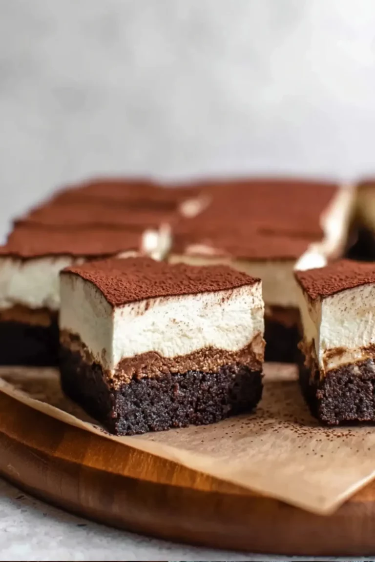 Tiramisu Brownies