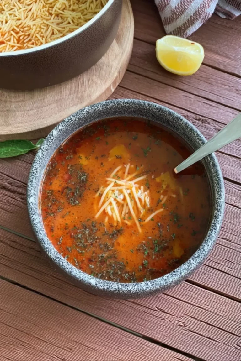 Türkische Nudelsuppe