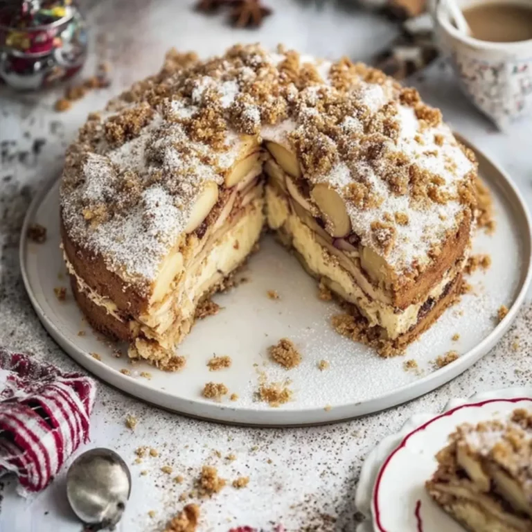 Weihnachtsapfel Maulwurfkuchen