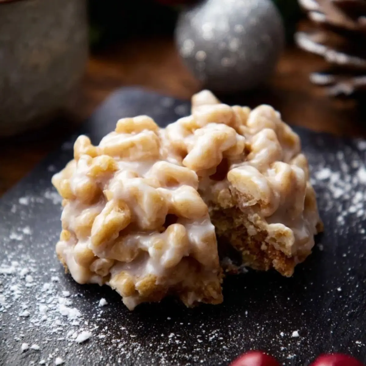 Weiße Spekulatius Crossies