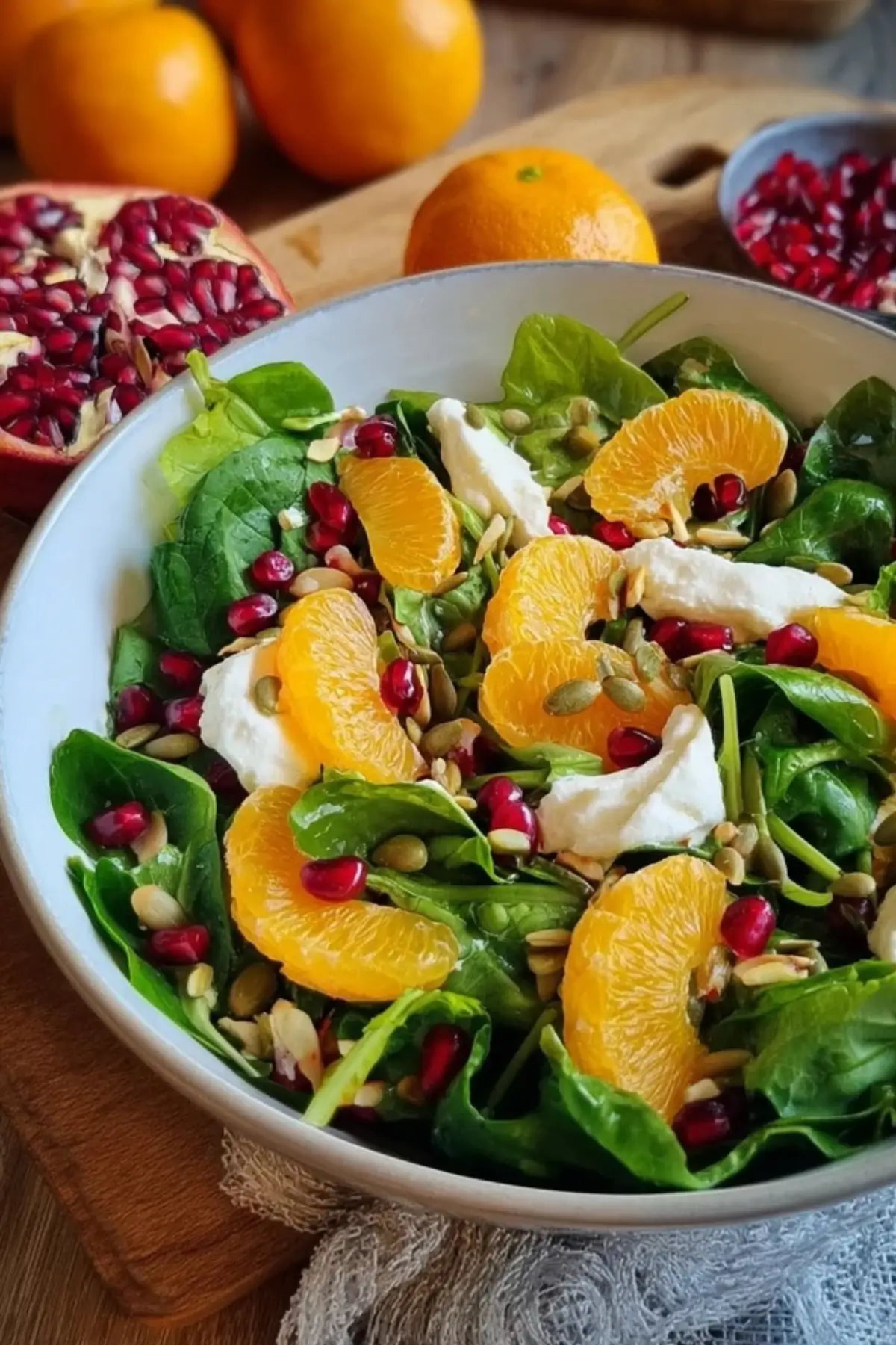 Wintersalat mit Orangen
