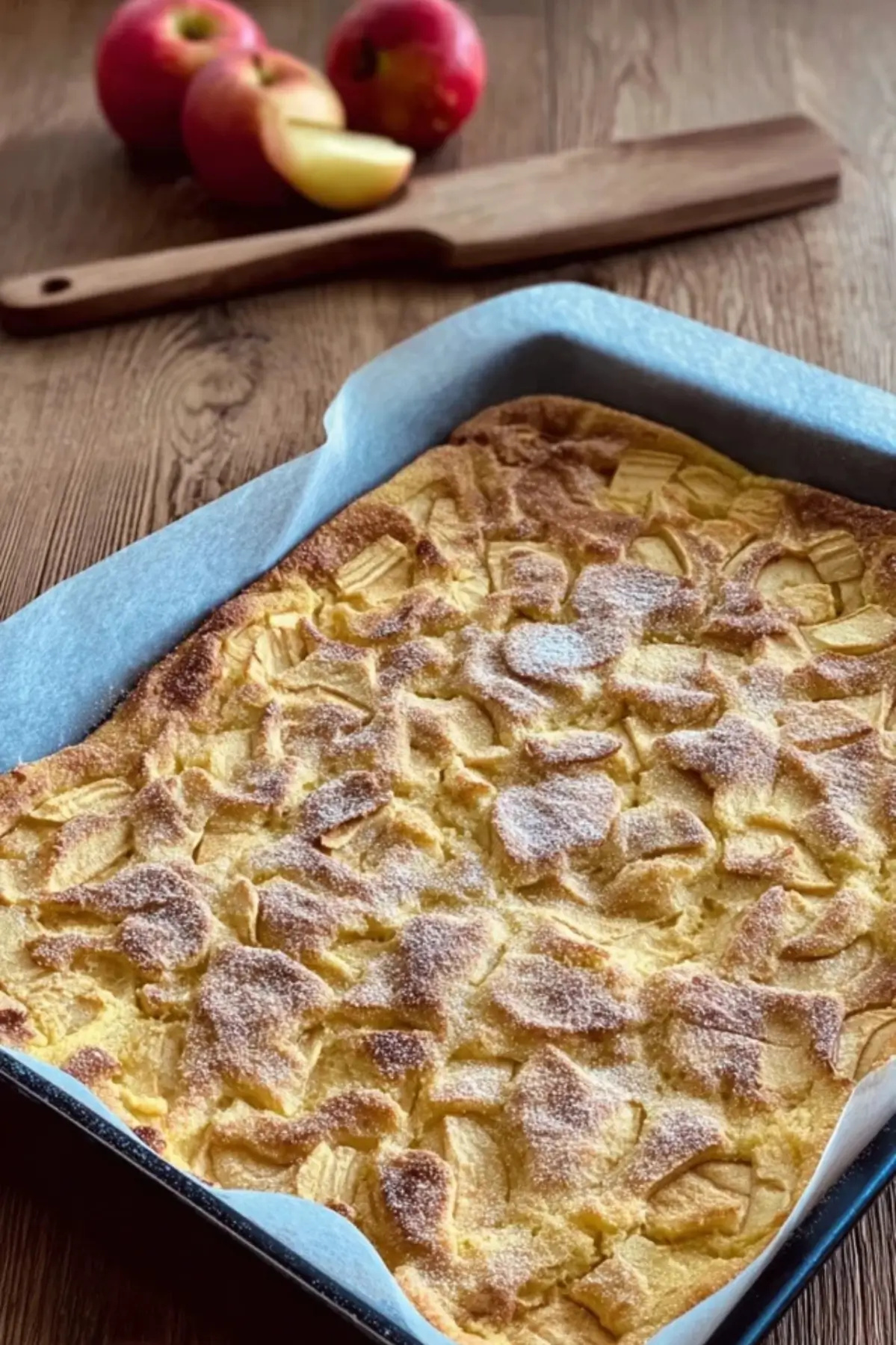 Apfelpfannkuchen aus dem Ofen