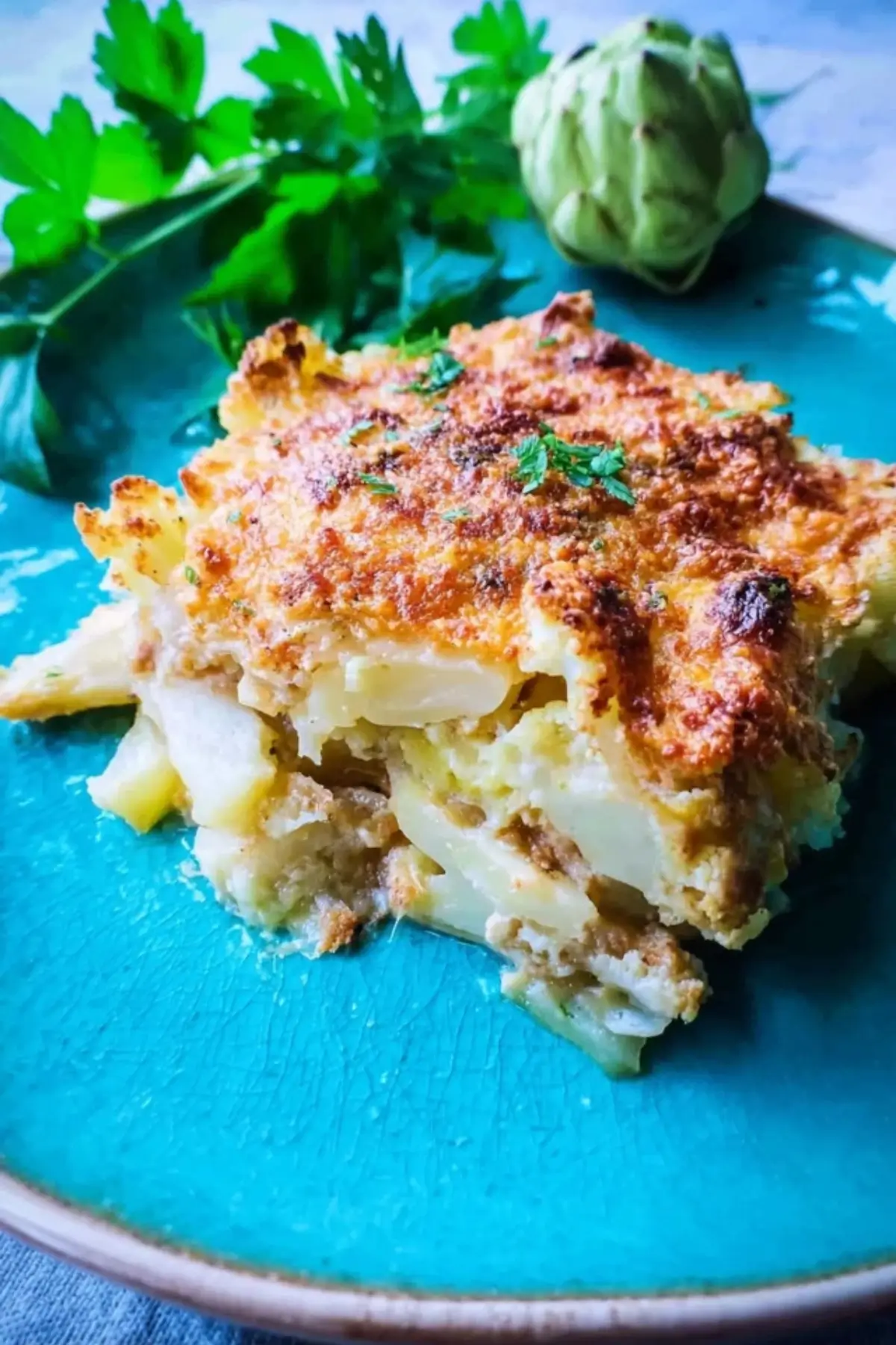Cremiger Blumenkohlauflauf mit Béchamel