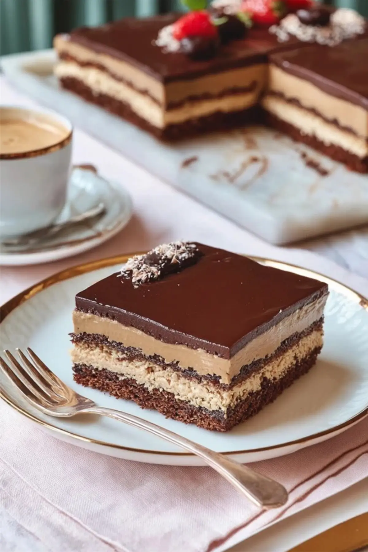 Dominostein Kuchen