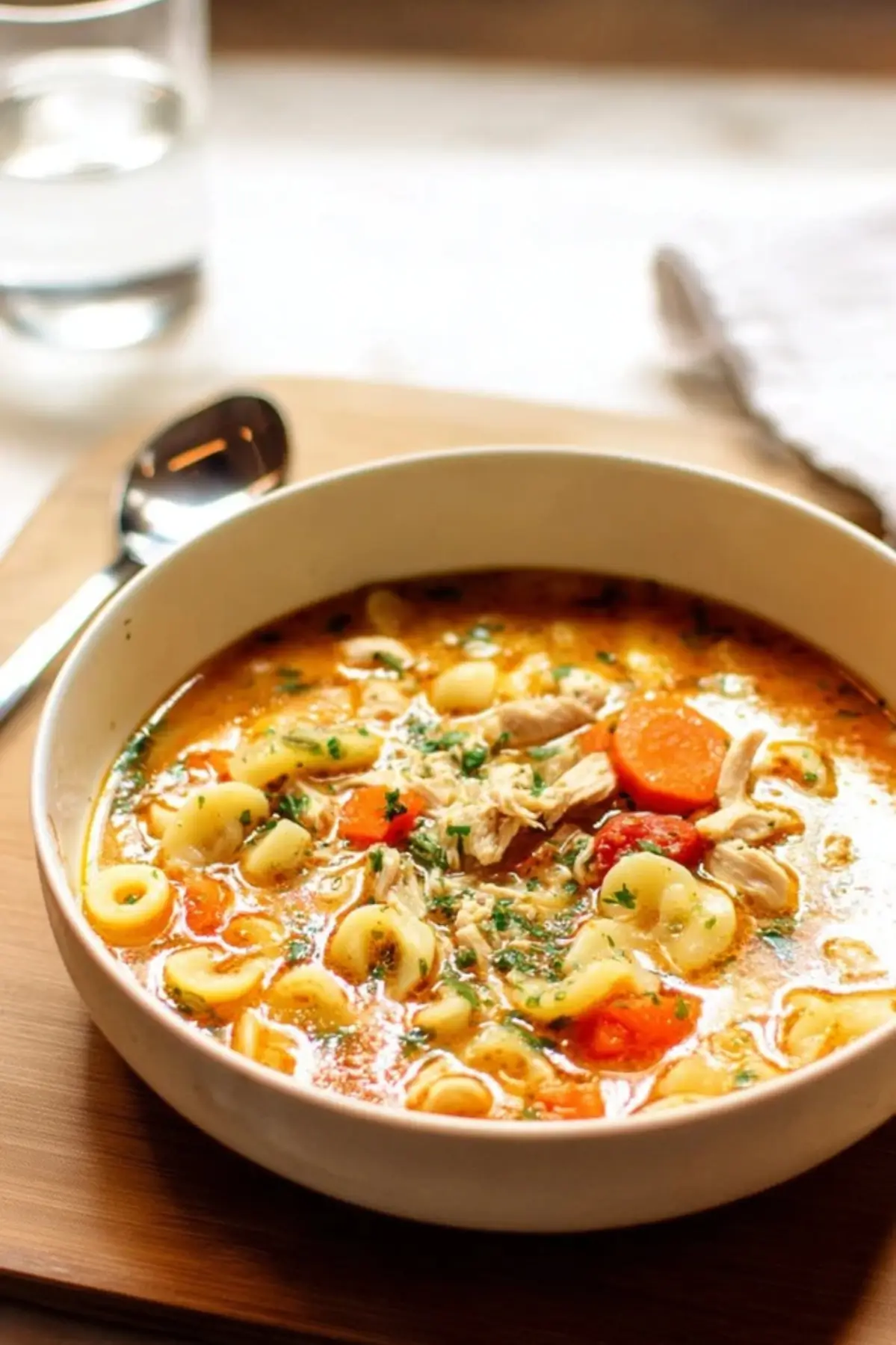 Hühnersuppe wie bei Carrabba