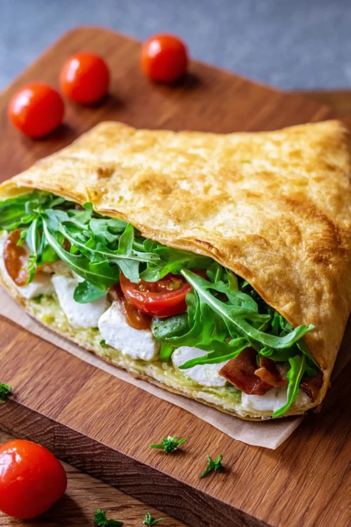 Hüttenkäse Wrap