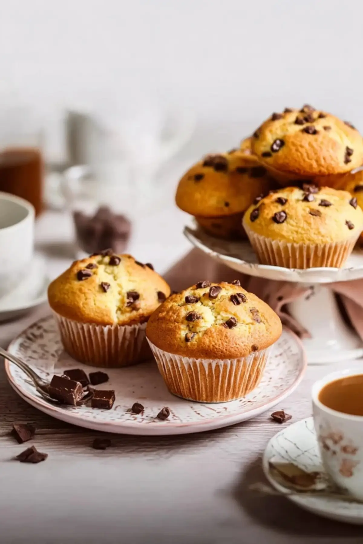 Muffins mit Schokostückchen