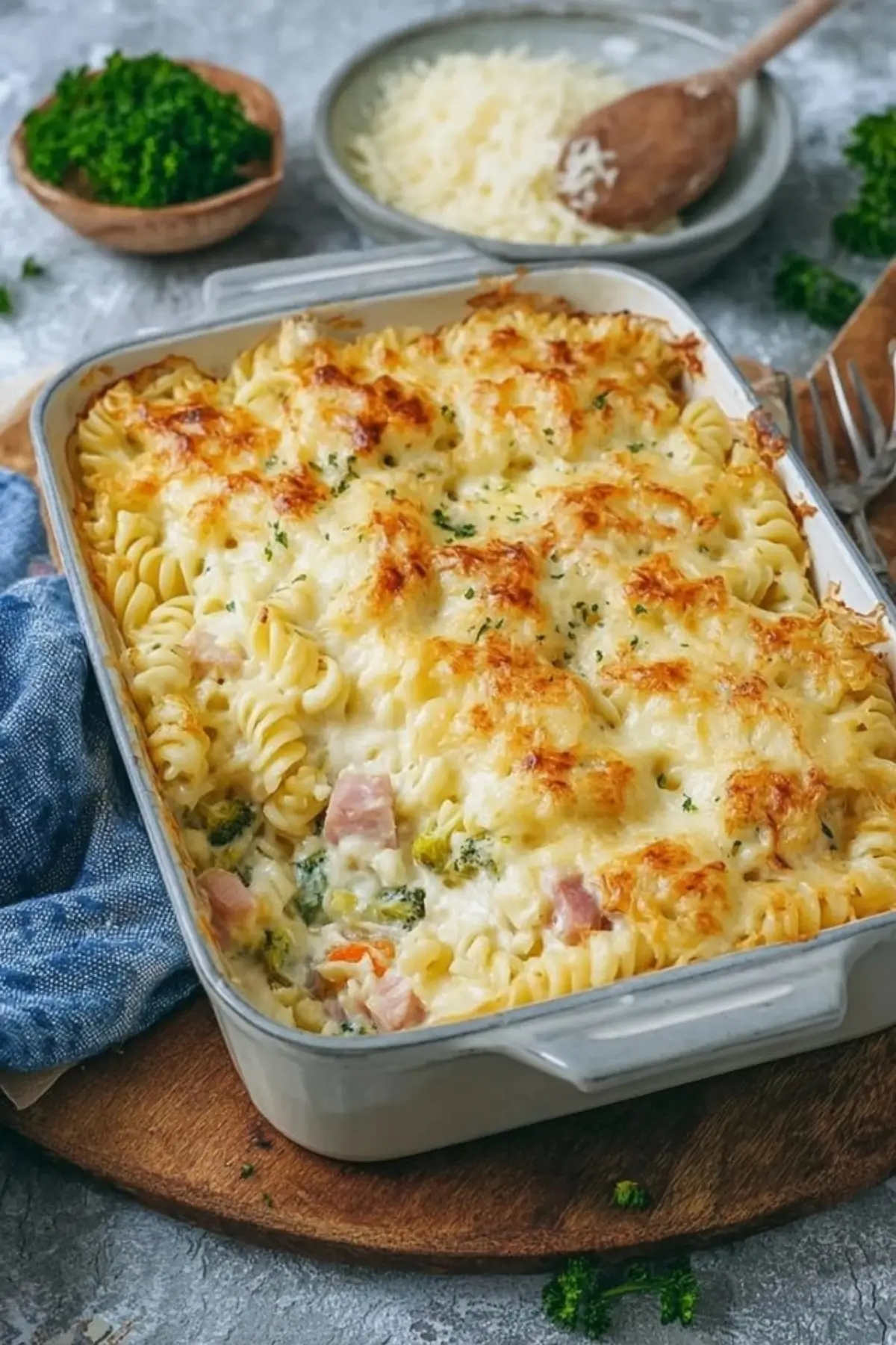 Nudelauflauf mit Gemüse