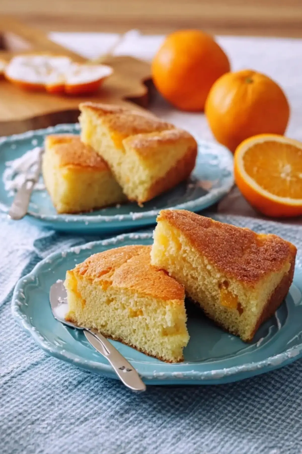 Saftiger Orangenkuchen vom Blech – Einfaches Rezept wie von Oma - Muma ...