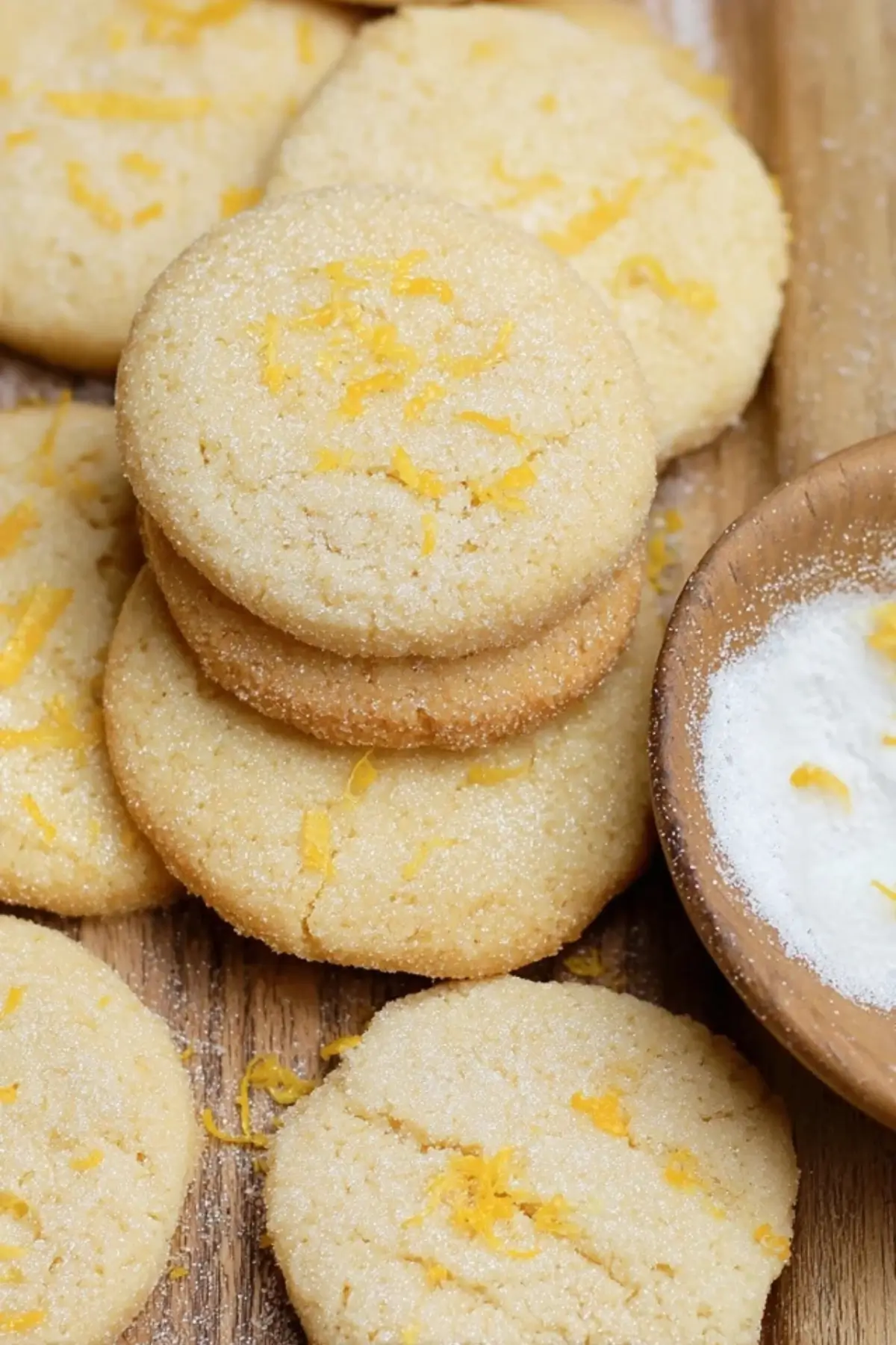 weiche Zitronenkekse
