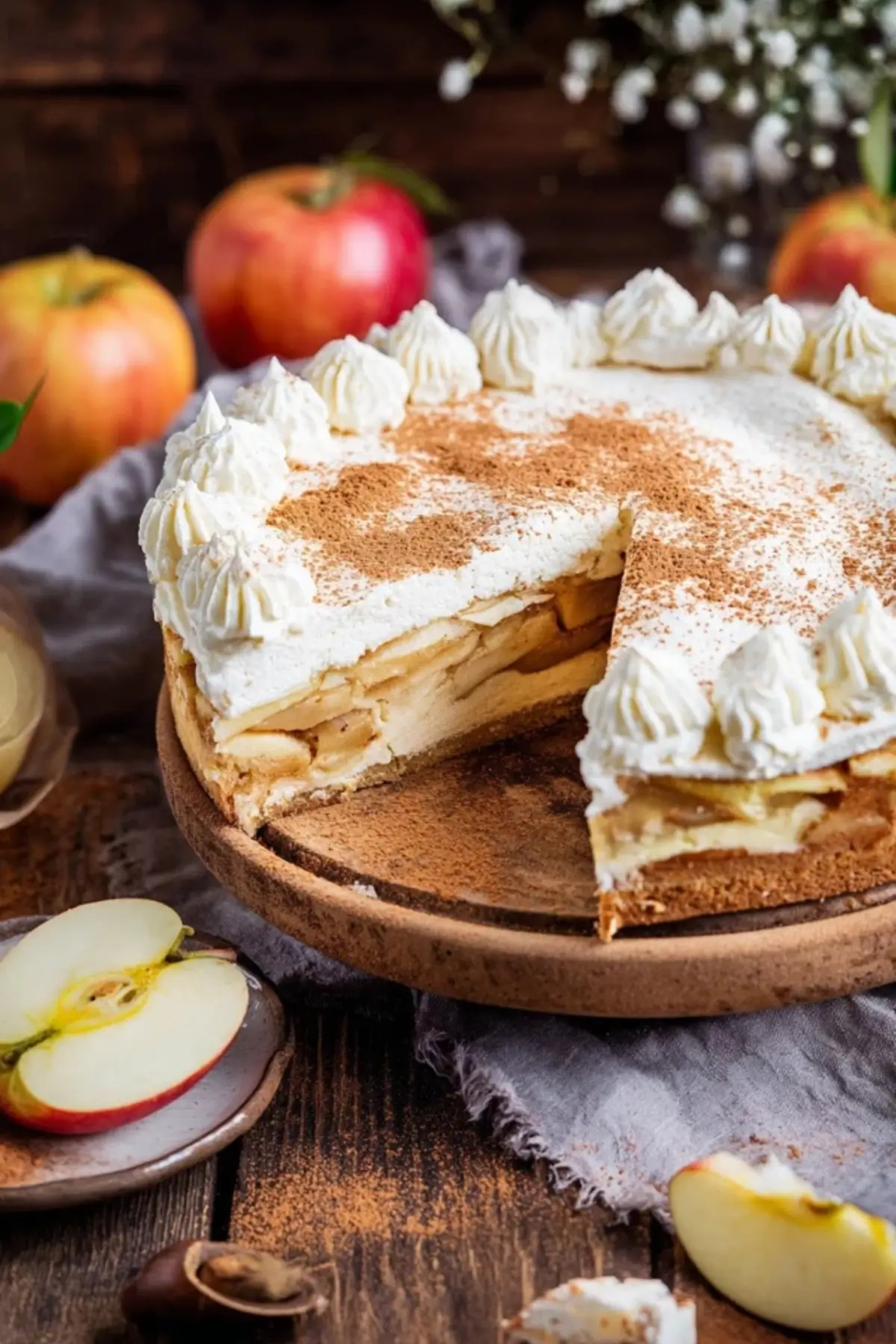 Apfel Schmand Torte