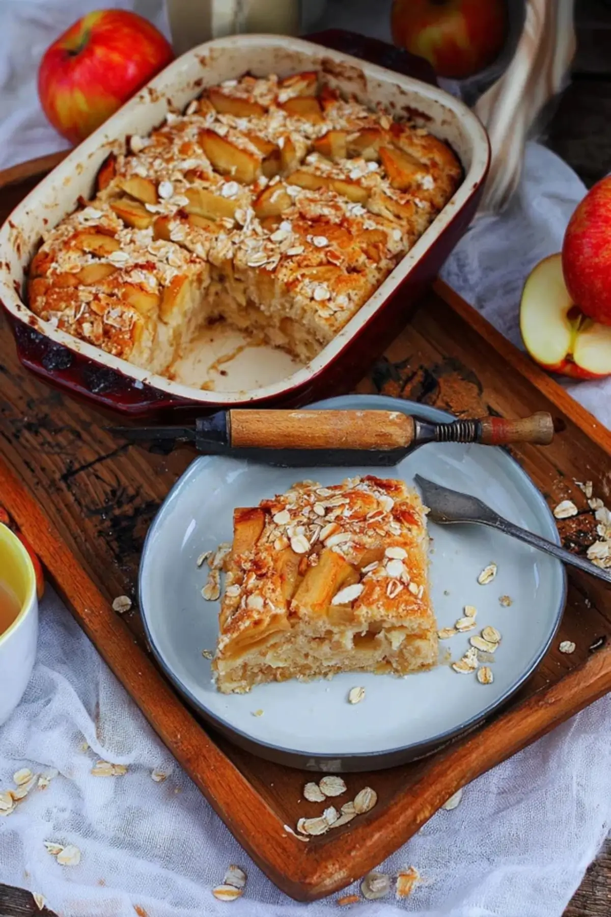 Apfelkuchen ohne Mehl