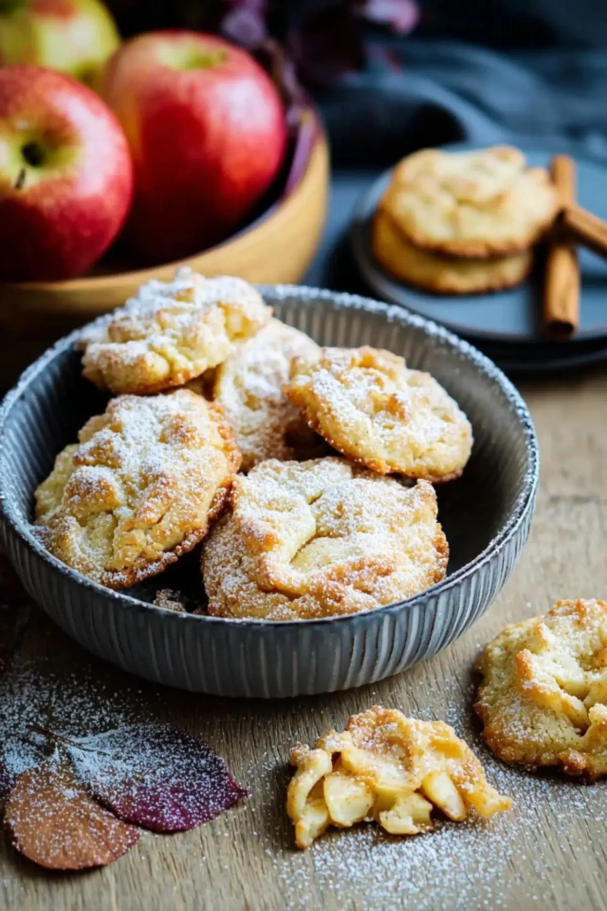 Apfelküchlein mit Zimt selber machen