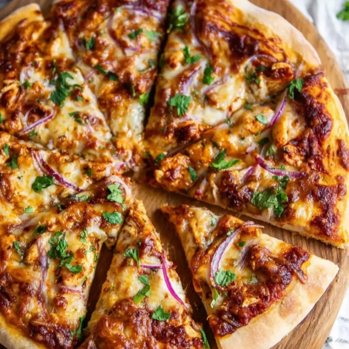 BBQ Hähnchen Pizza mit Käse: Der ultimative Genuss vom Grill - Muma’s ...