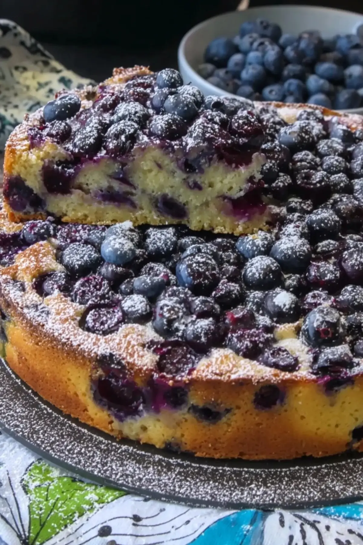 Blaubeerkuchen Rührteig Springform