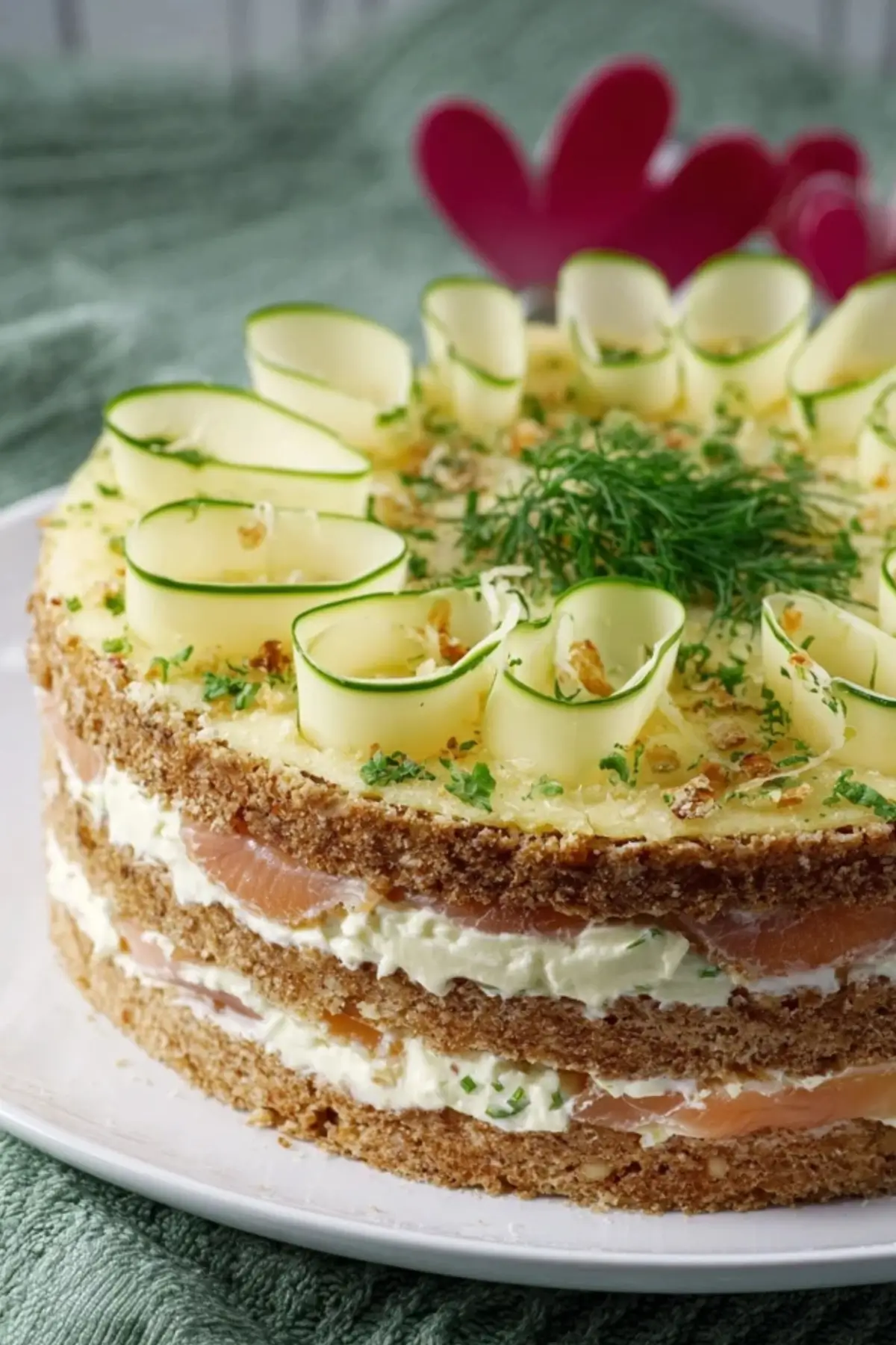 Brottorte mit Frischkäse