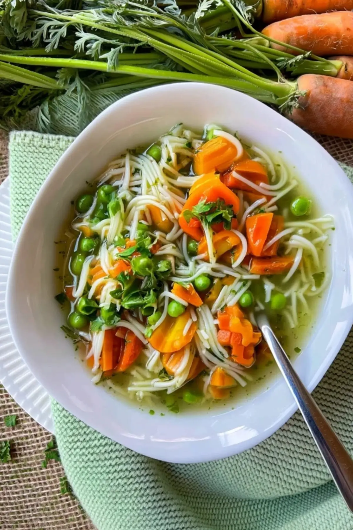 Frühlingssuppe vegetarisch