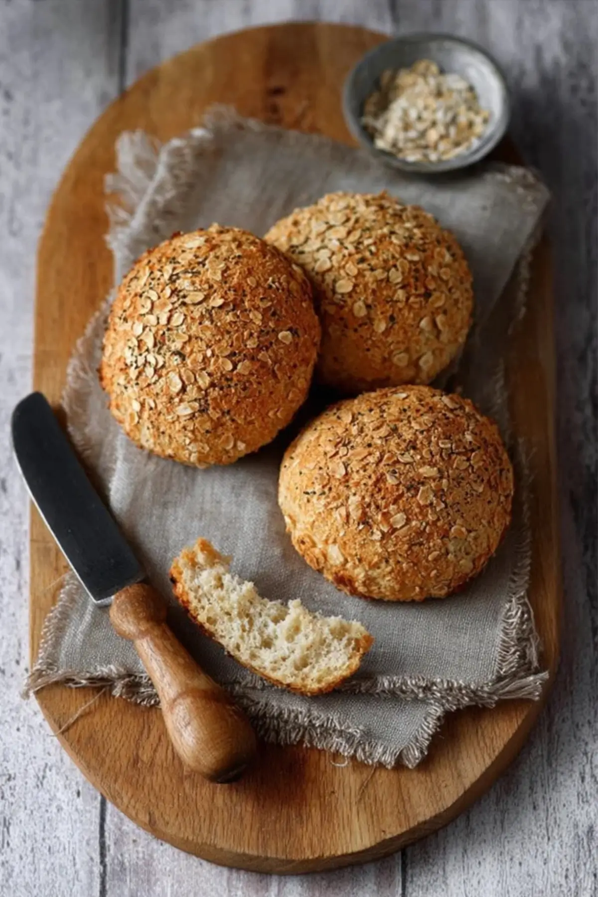 Haferflockenbrötchen