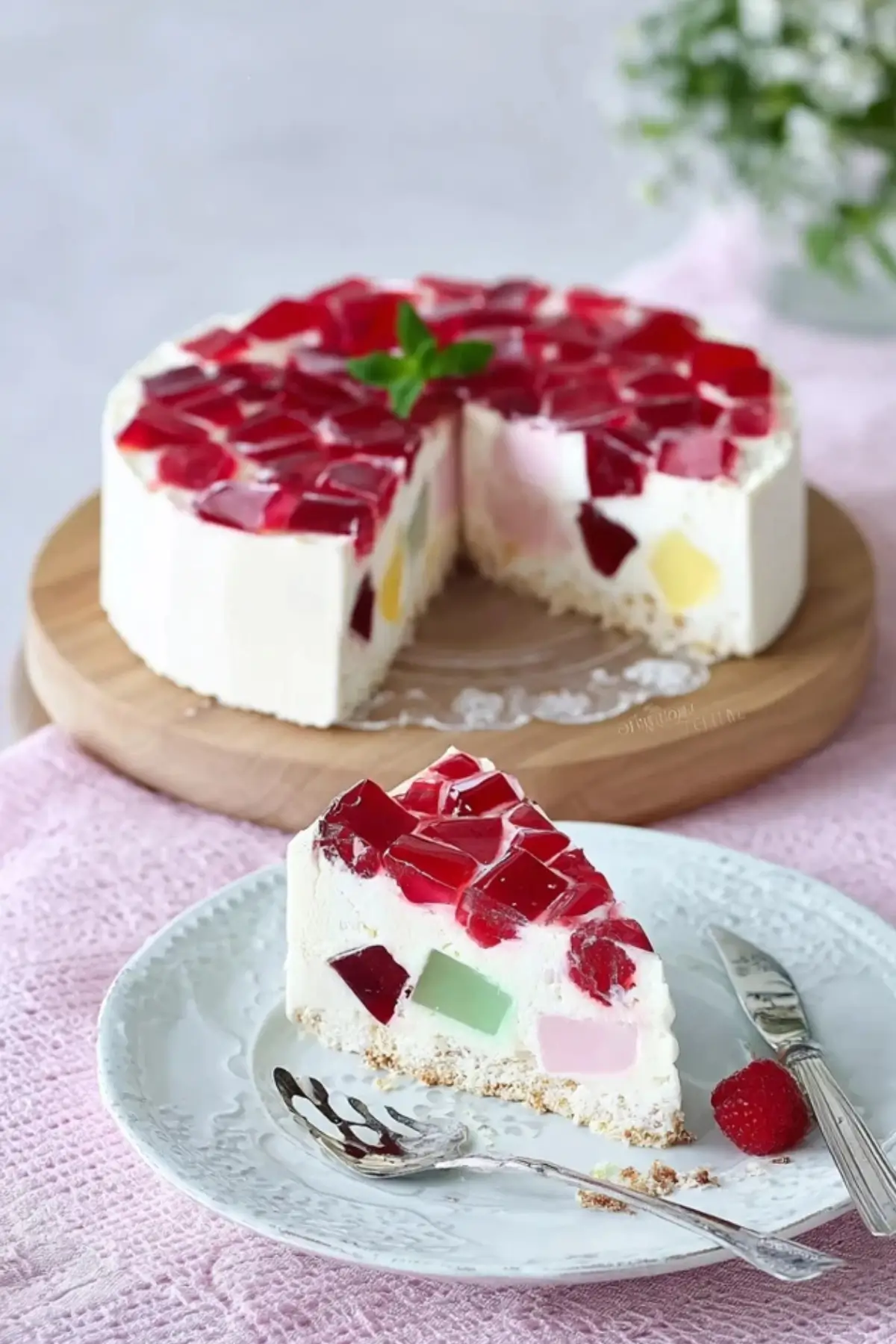 Joghurt Götterspeise Kuchen