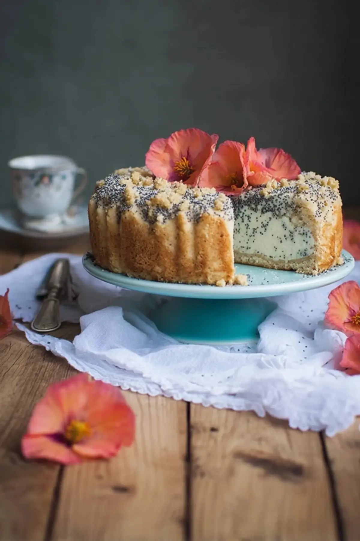 Joghurt Mohn Kuchen