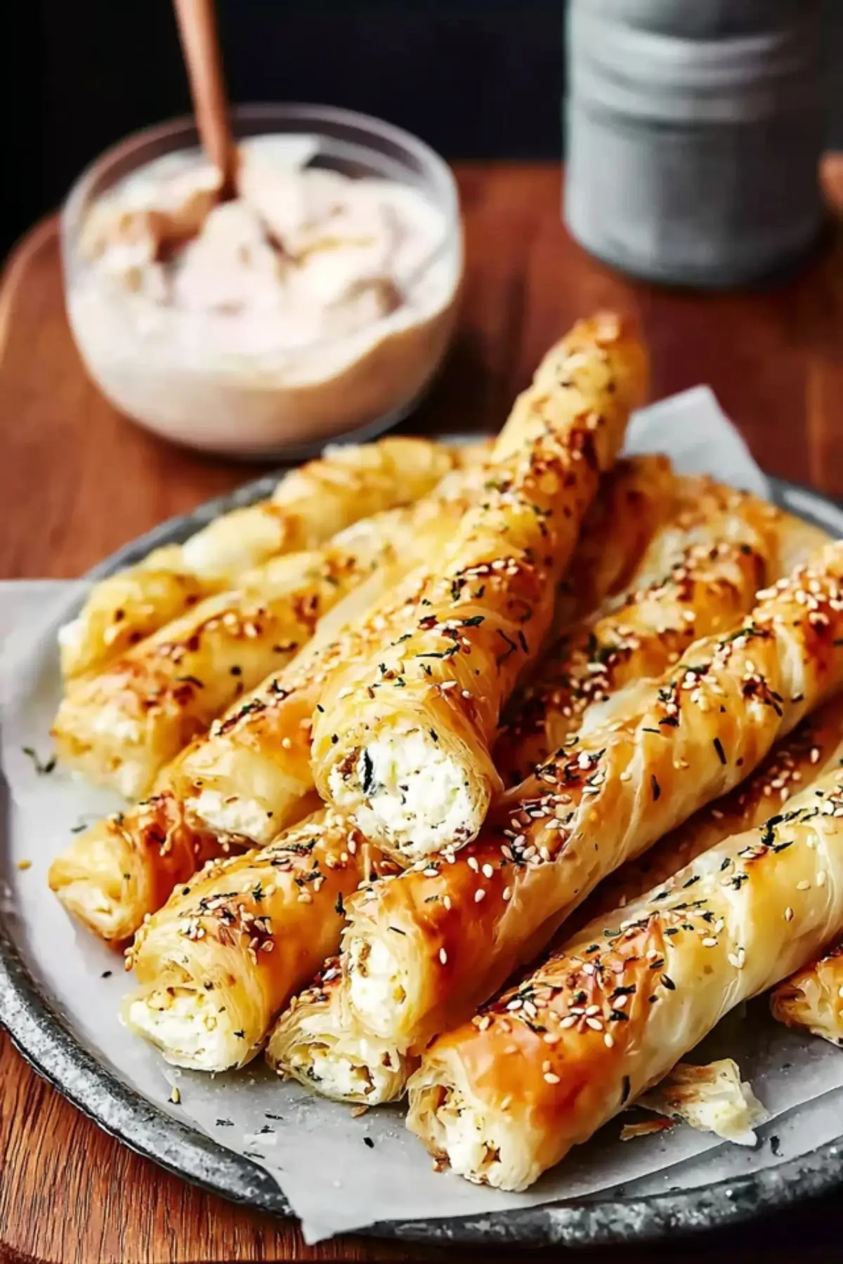 Knusprige Börek mit Feta