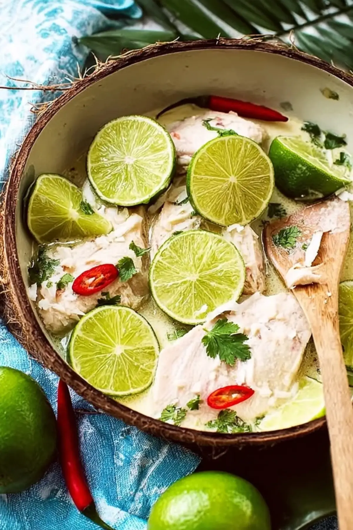 Kokos Limetten Fisch