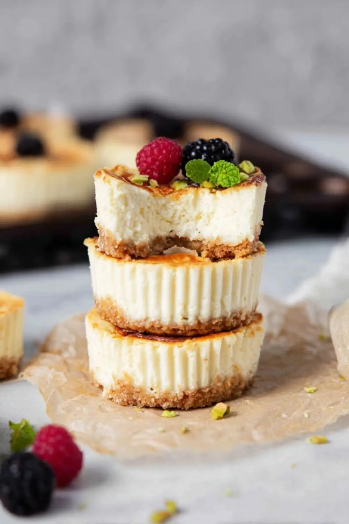 Mini Protein Käsekuchen