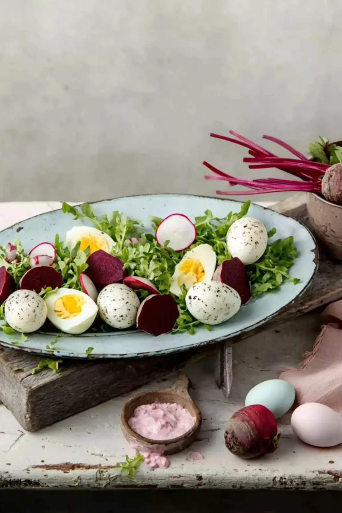 Rote Rüben Eier