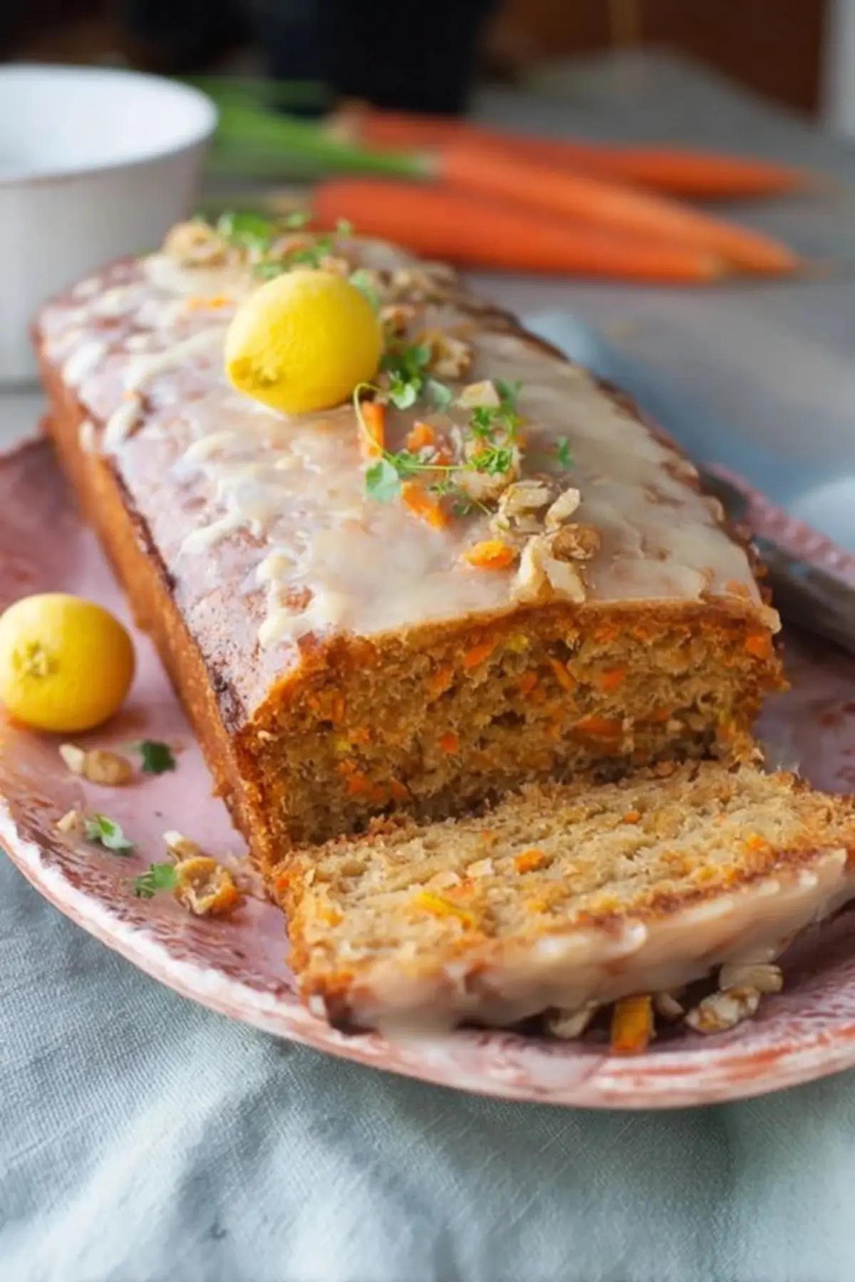 Saftiger Karottenkuchen