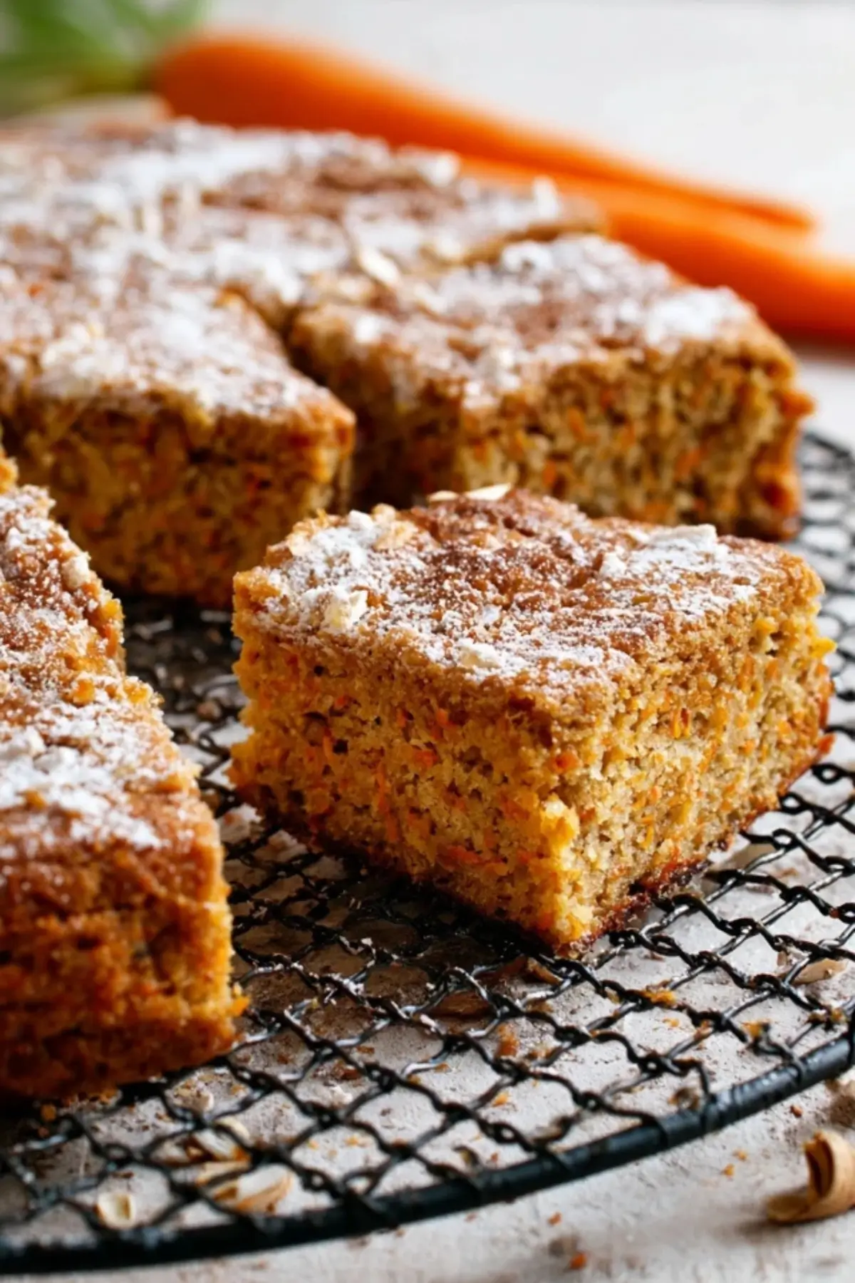 Saftiger Karottenkuchen ohne Mehl