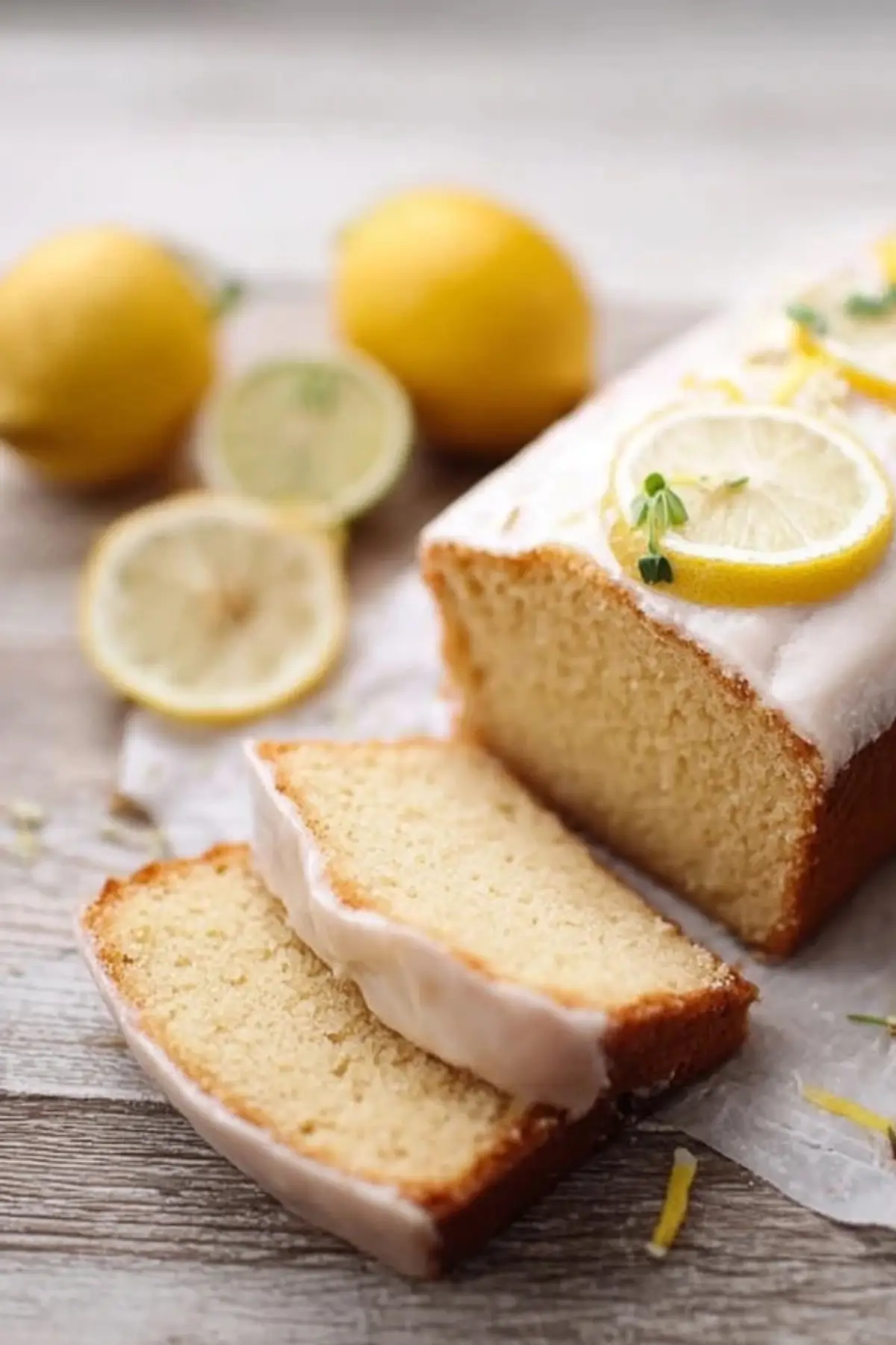 Saftiger veganer Zitronenkuchen