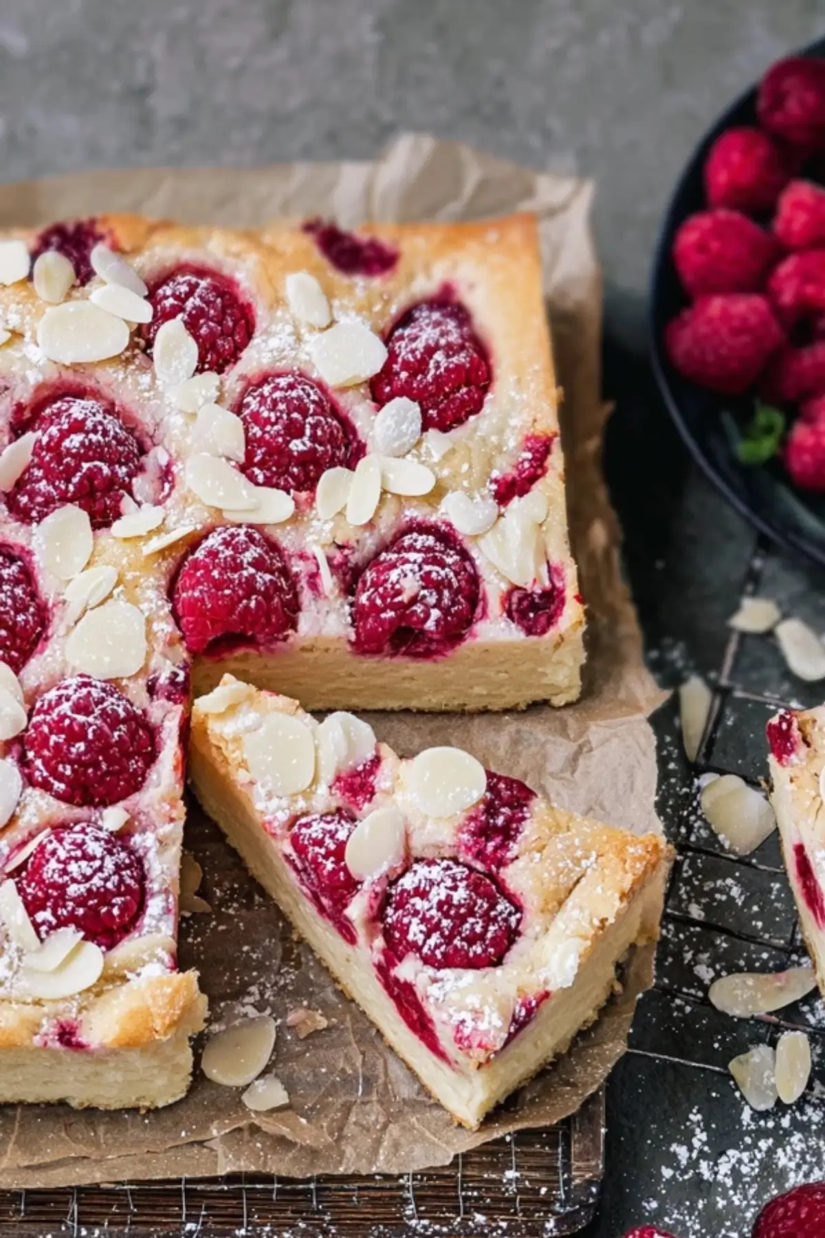 Schneller Himbeerkuchen