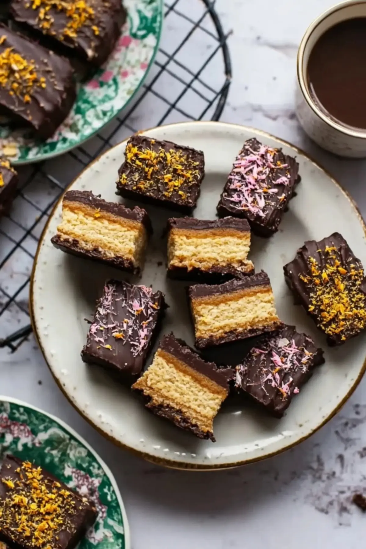 Vegan Baumkuchen Bites