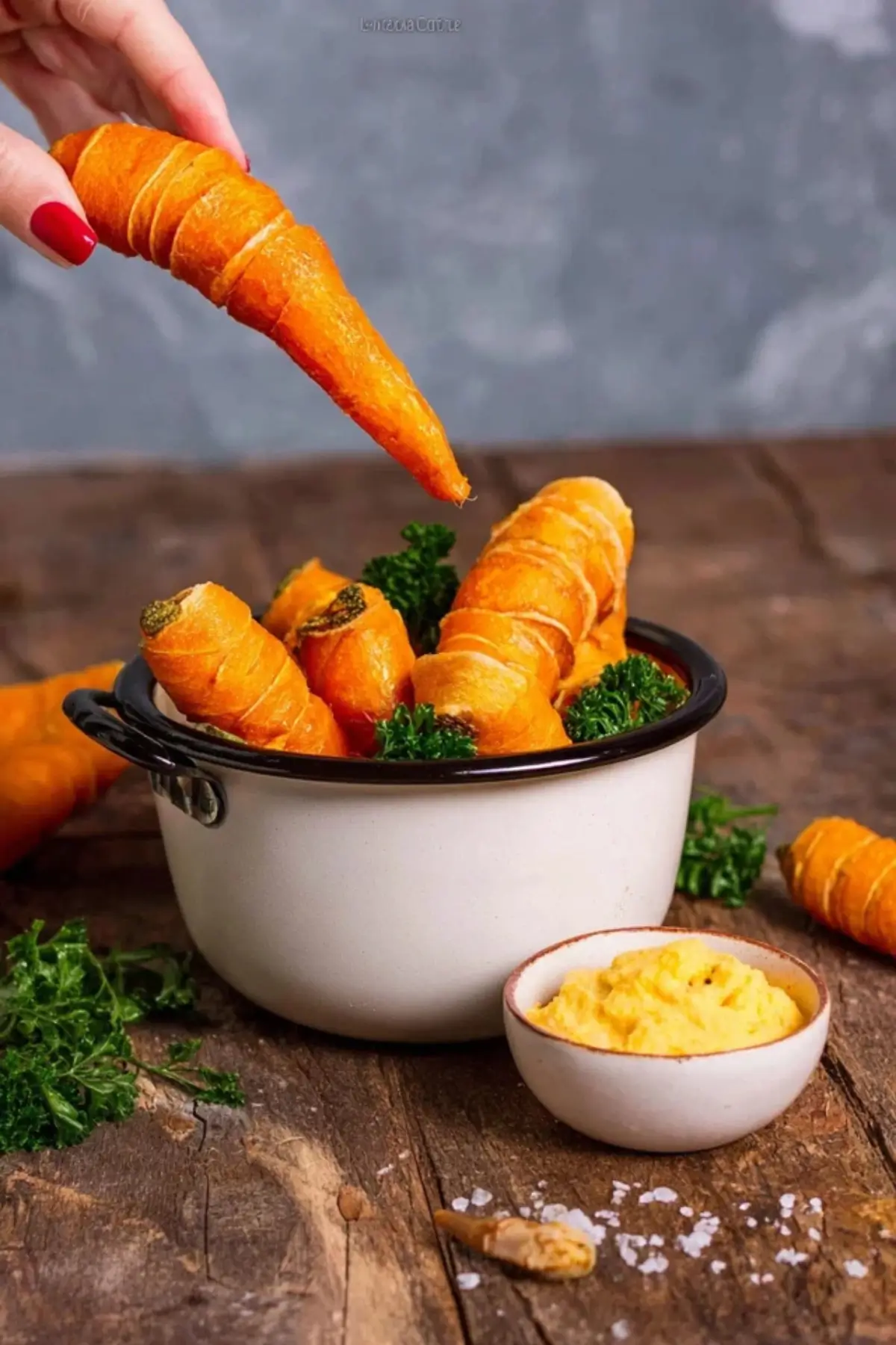 Vegane Oster Snack Karotten