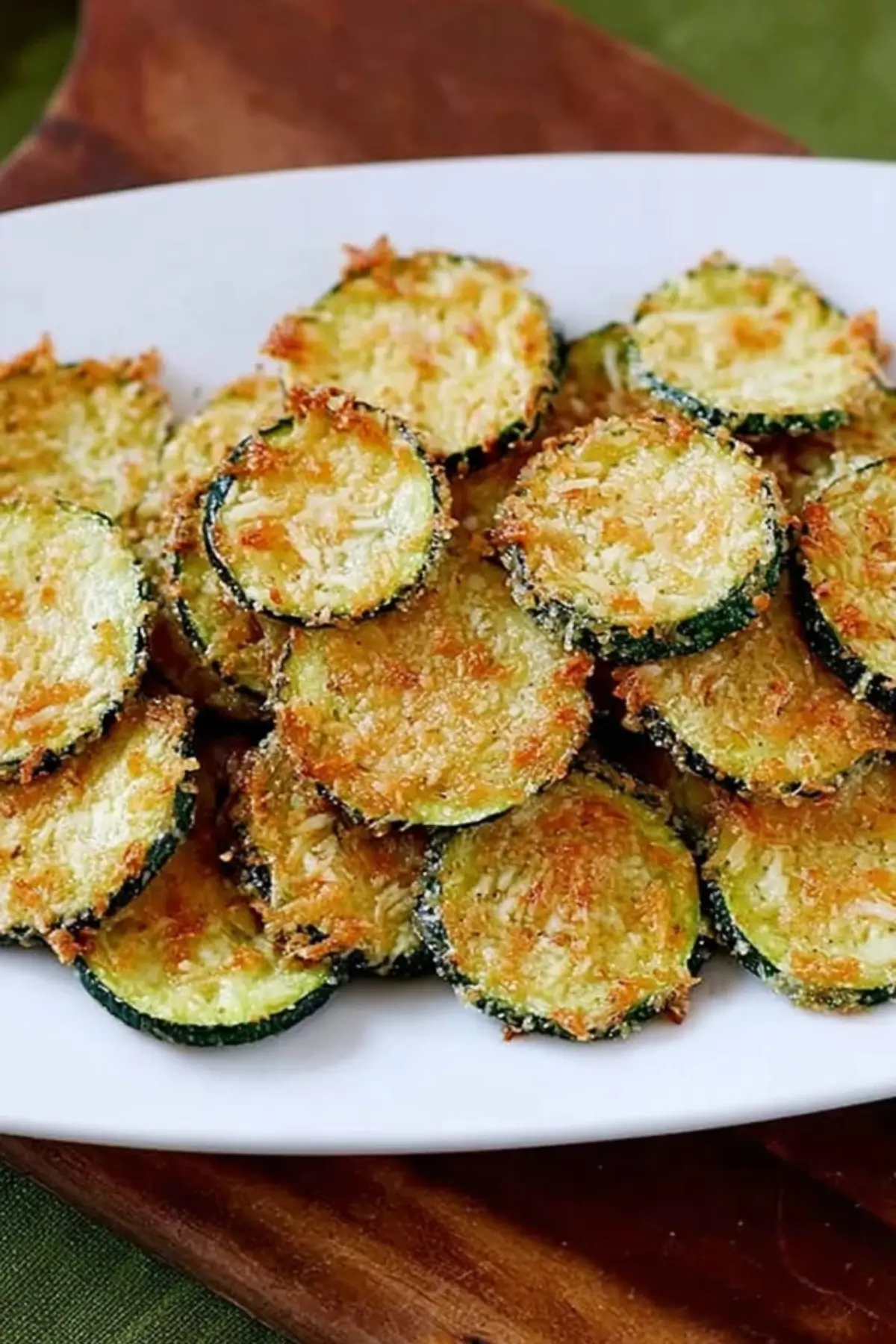 Zucchini Parmesan Chips