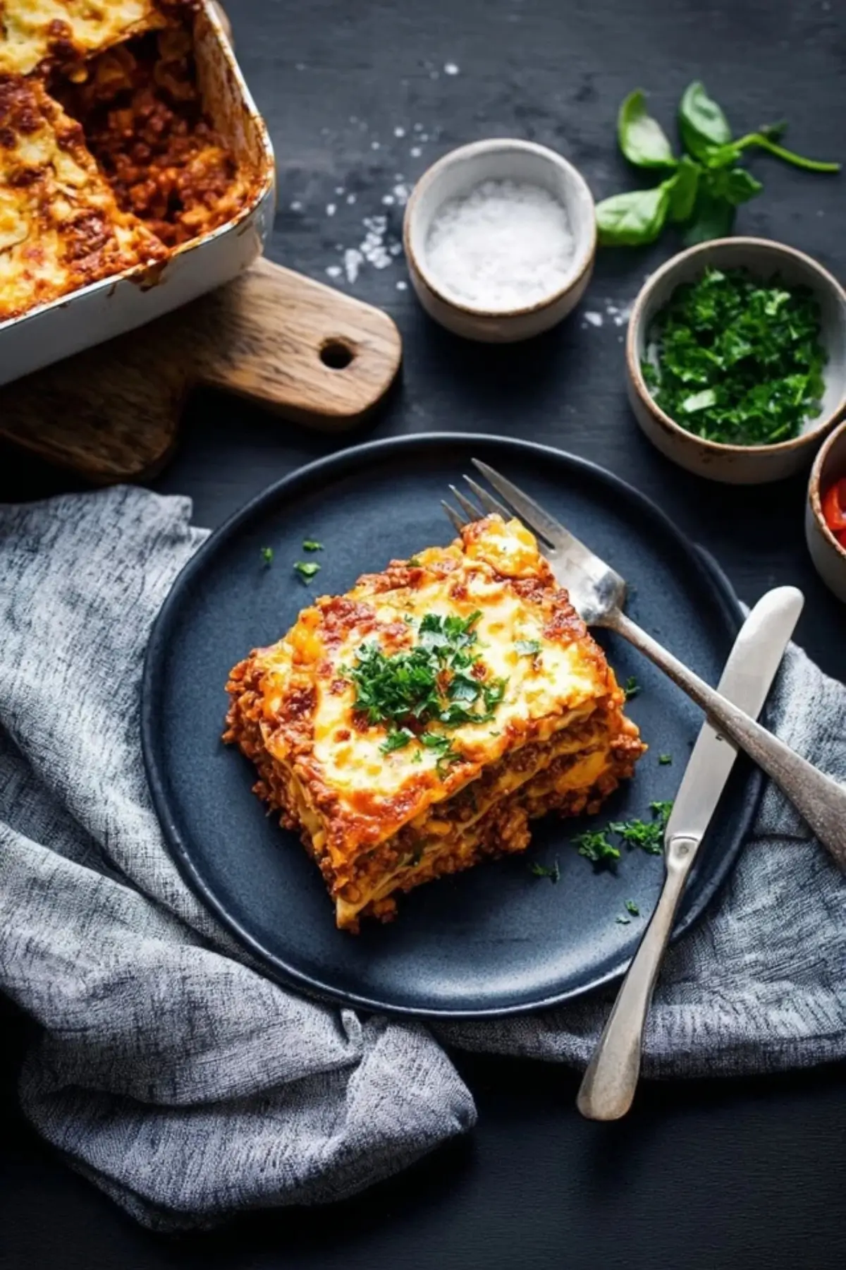 vegane Lasagne Bolognese