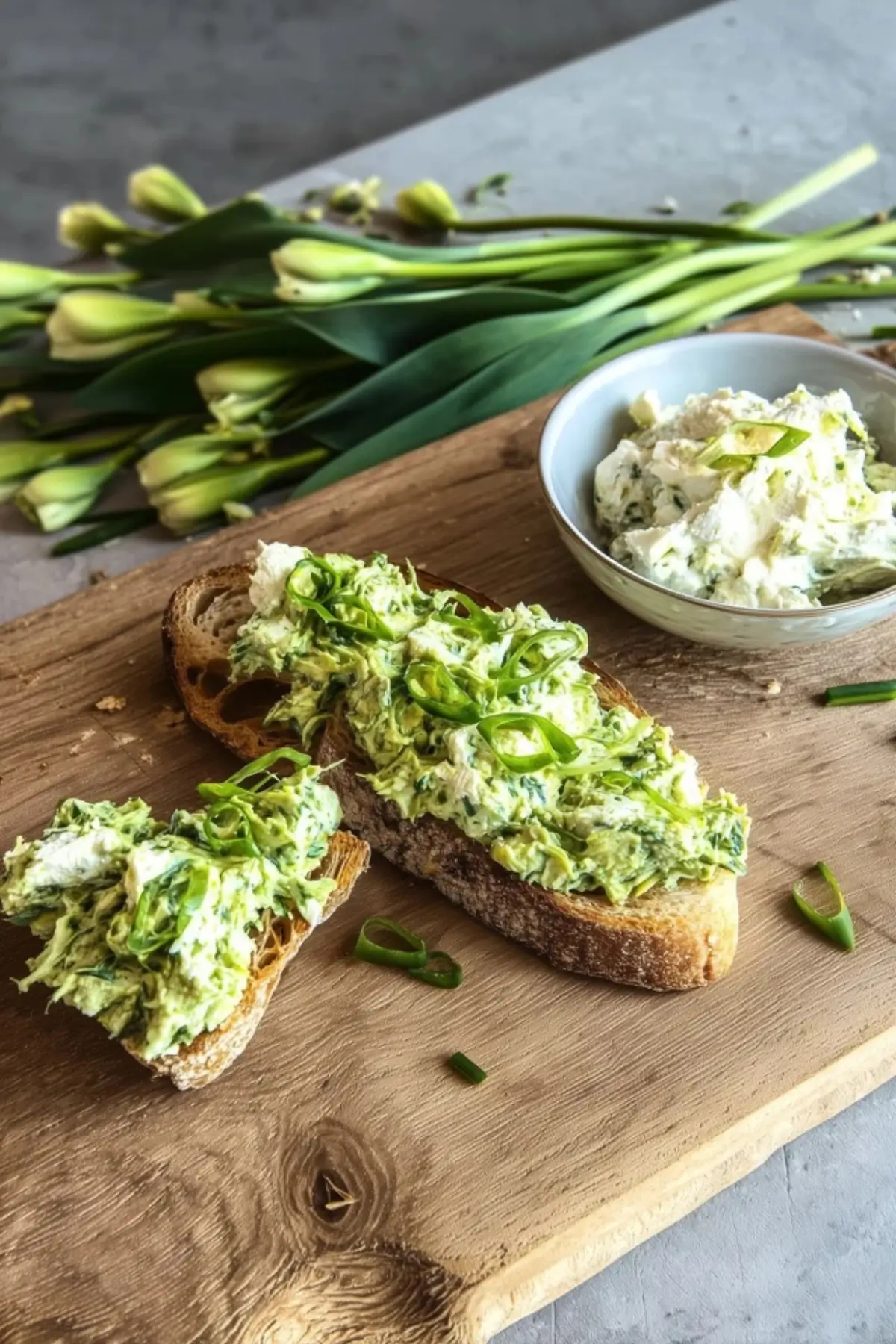 Bärlauch Feta Creme