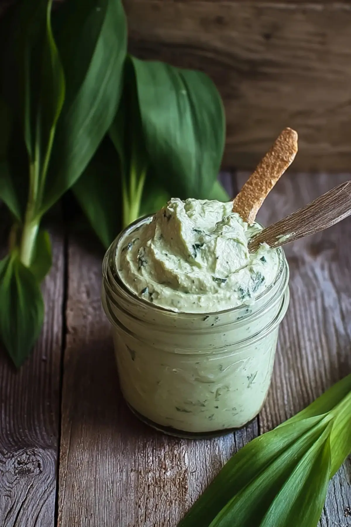 Bärlauch Schafskäse Dip