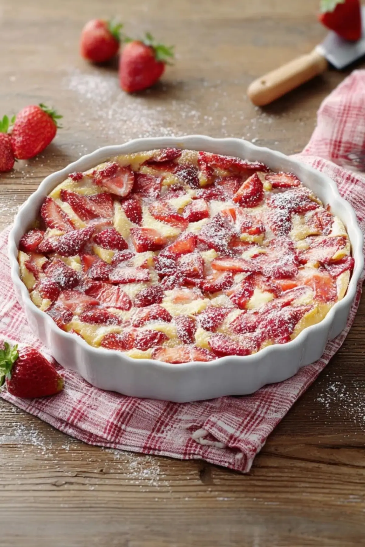 Erdbeer Clafoutis