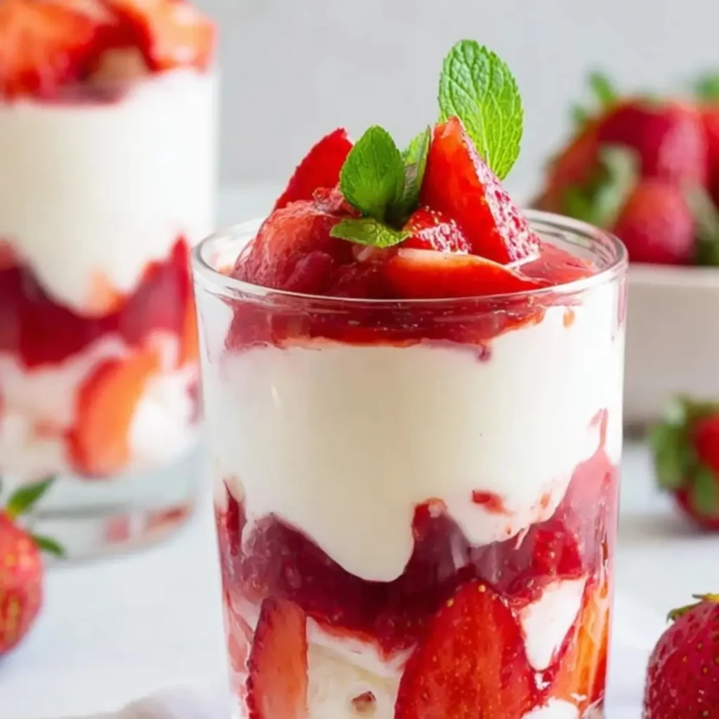 Erdbeer Mascarpone Creme