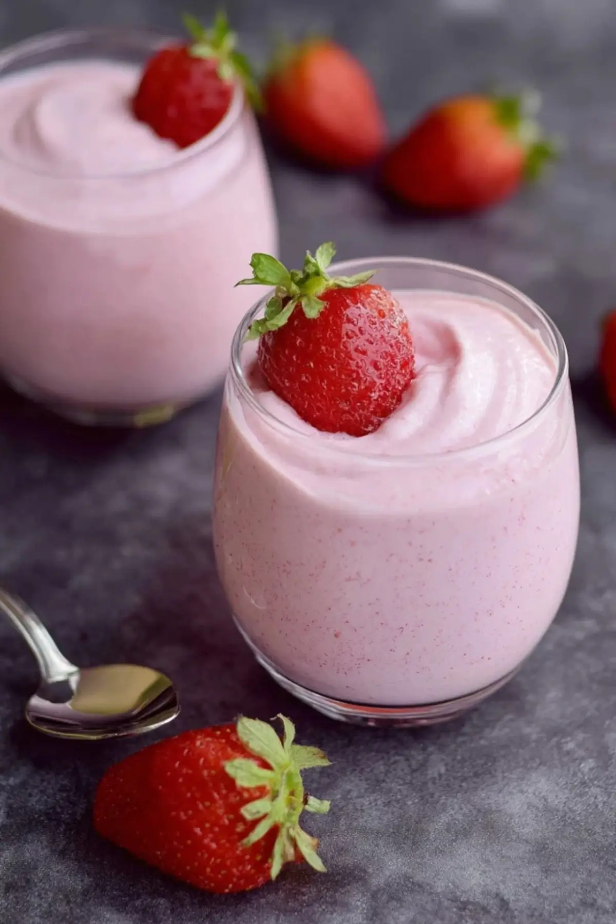 Erdbeermousse