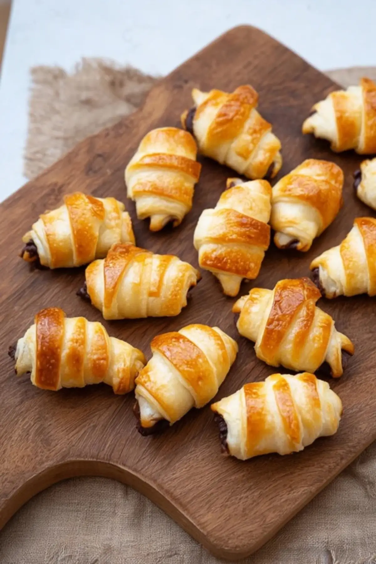 Gefüllte Mini Croissants