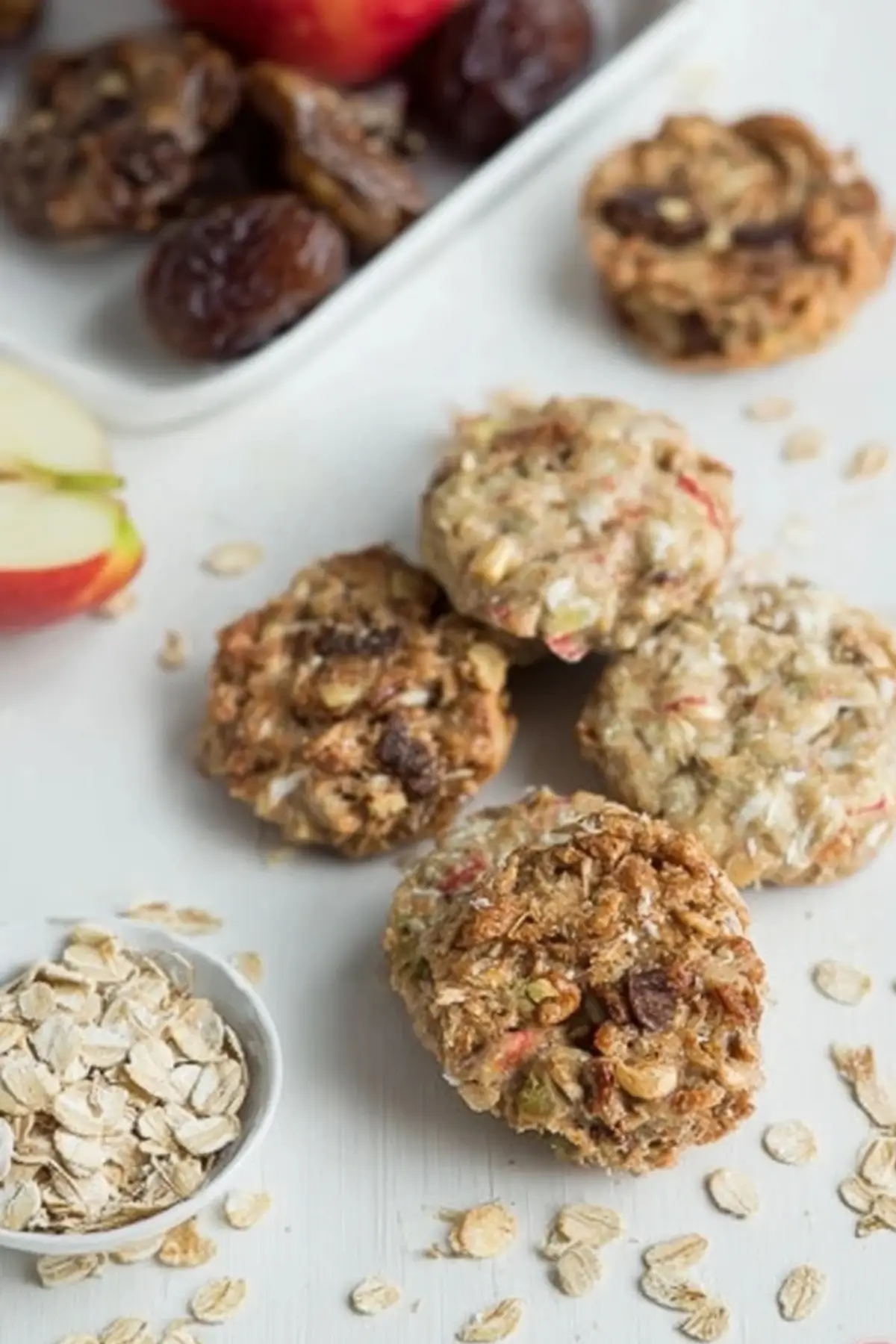Gesunde vegane Kinder Kekse ohne Zucker und Ei