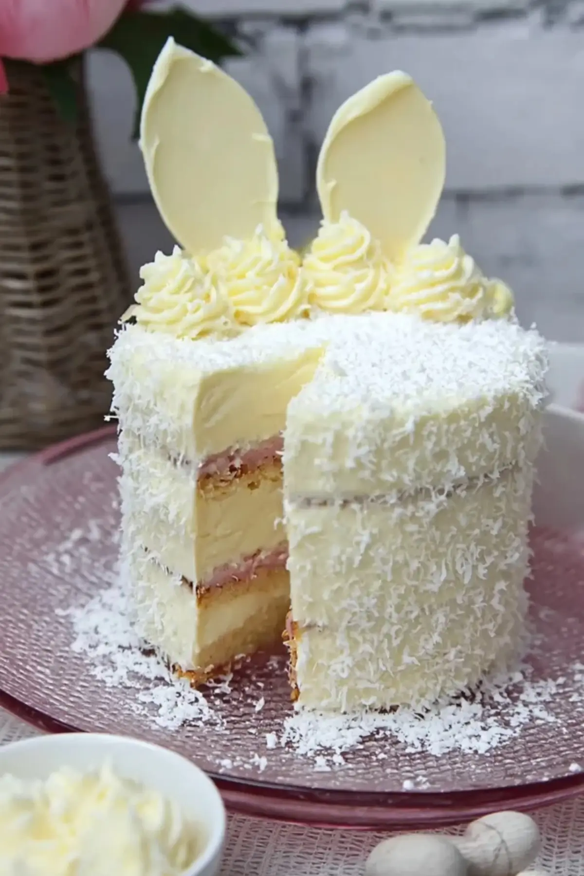 Hasentorte mit Zitronencreme