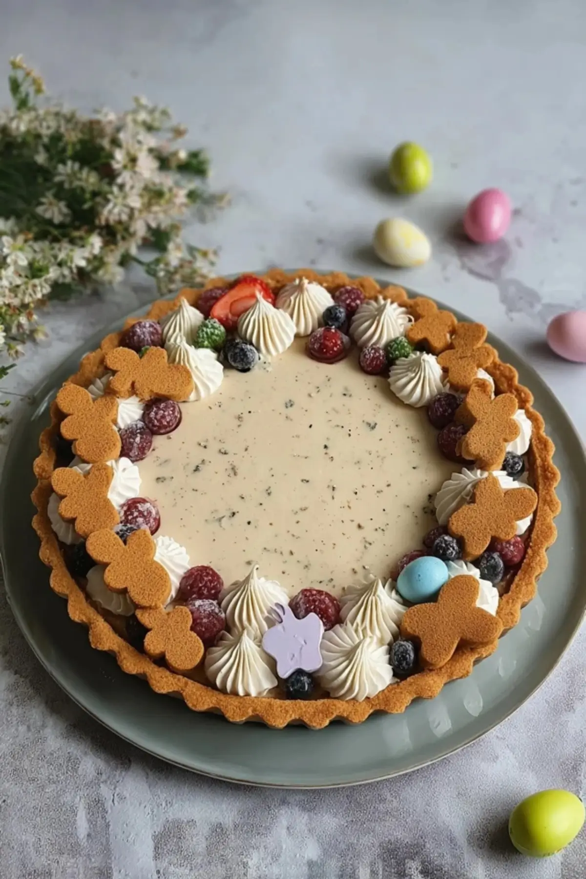 Oster Tarte mit Fruchtfüllung