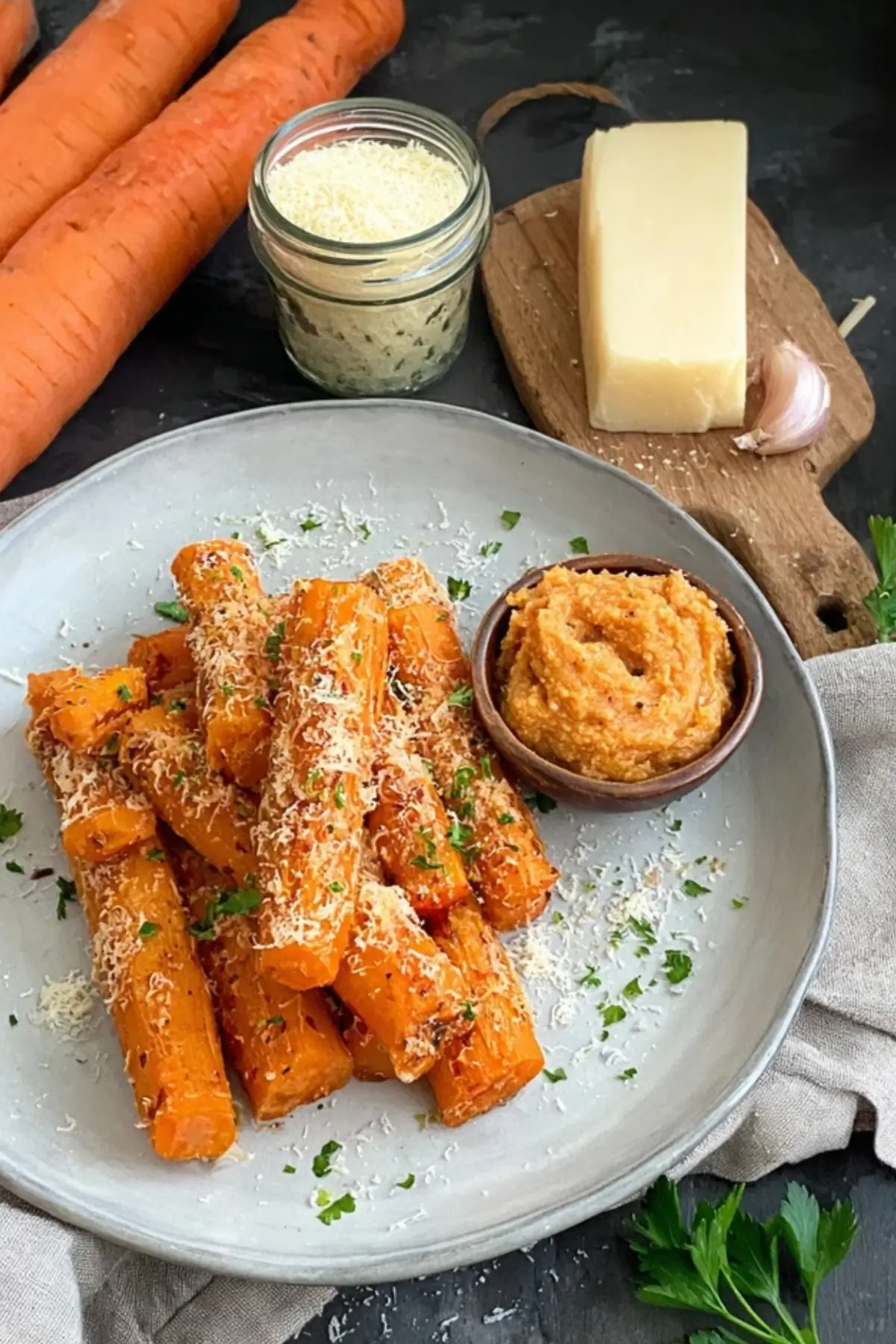 Parmesan Karotten