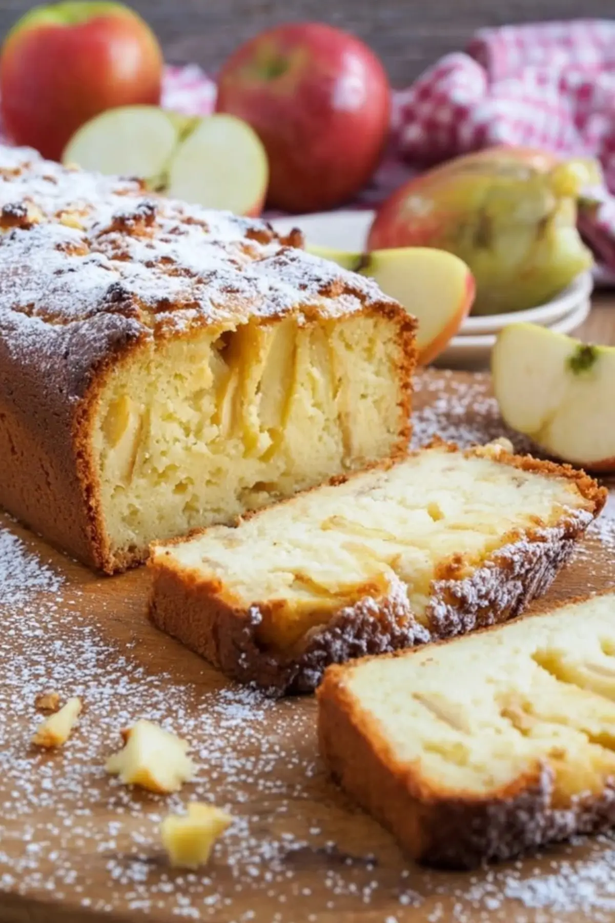 Apfelkuchen Mit Rhrteig Und Quark