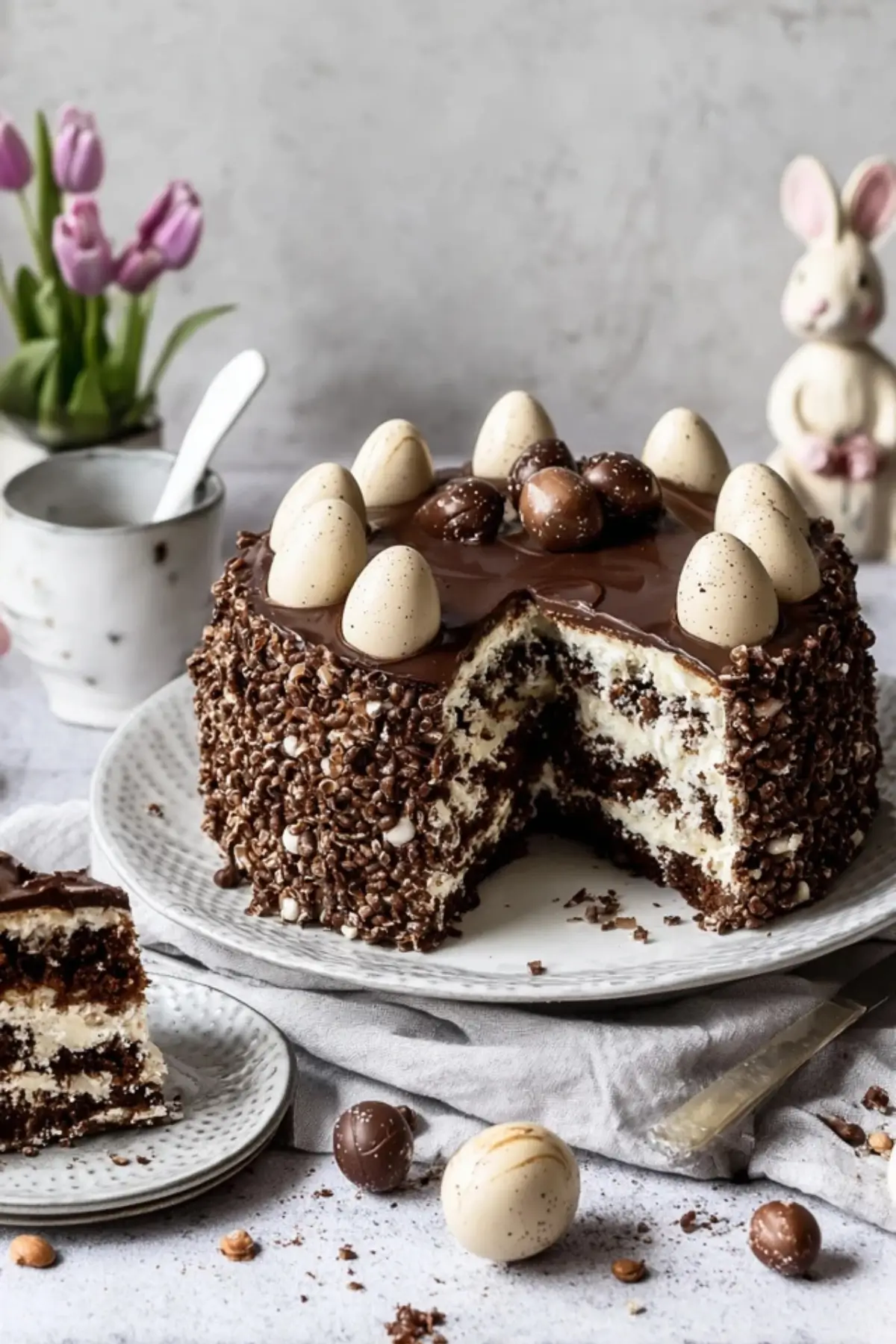 Schoko Bon Torte zu Ostern