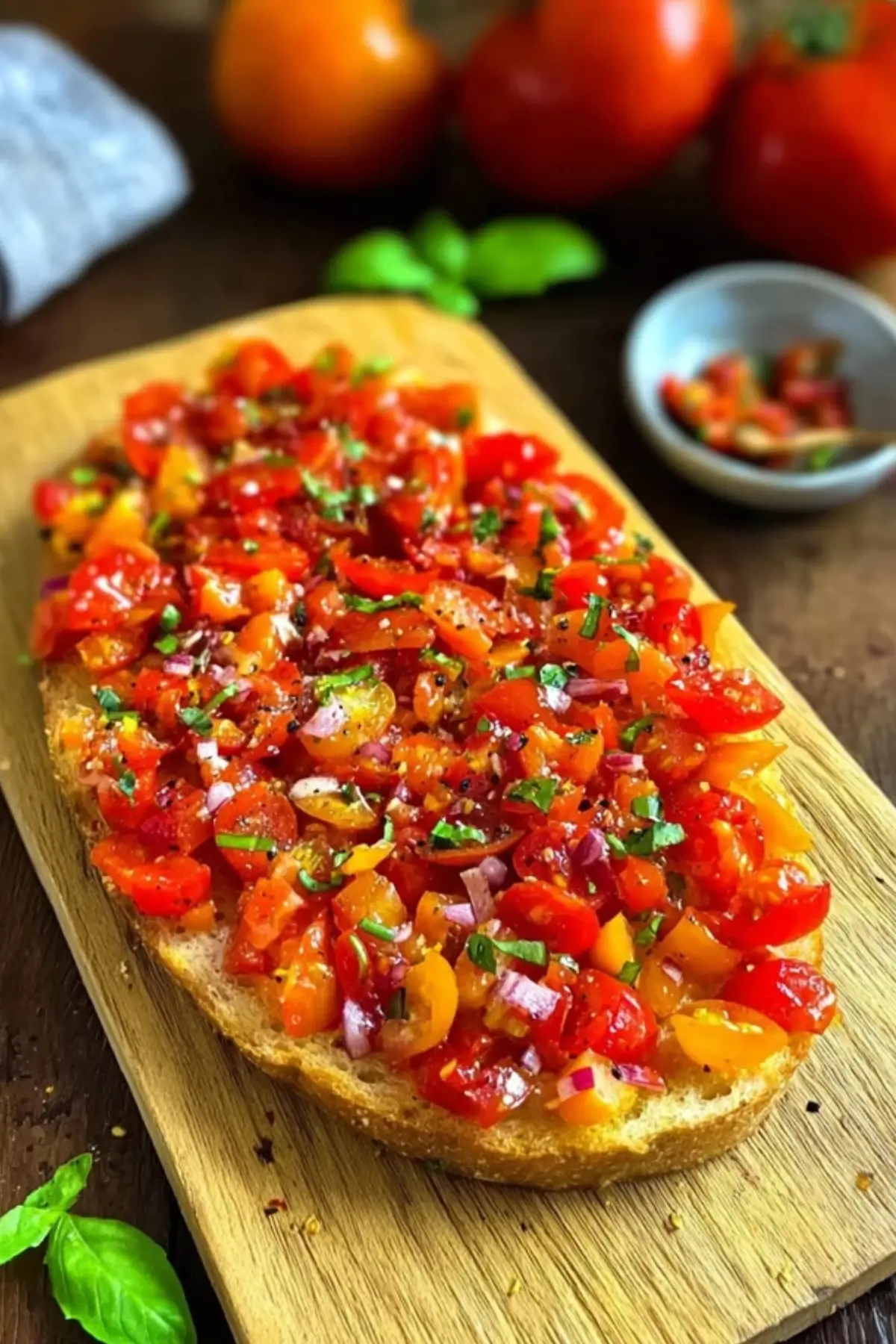 Bruschetta mit Tomaten